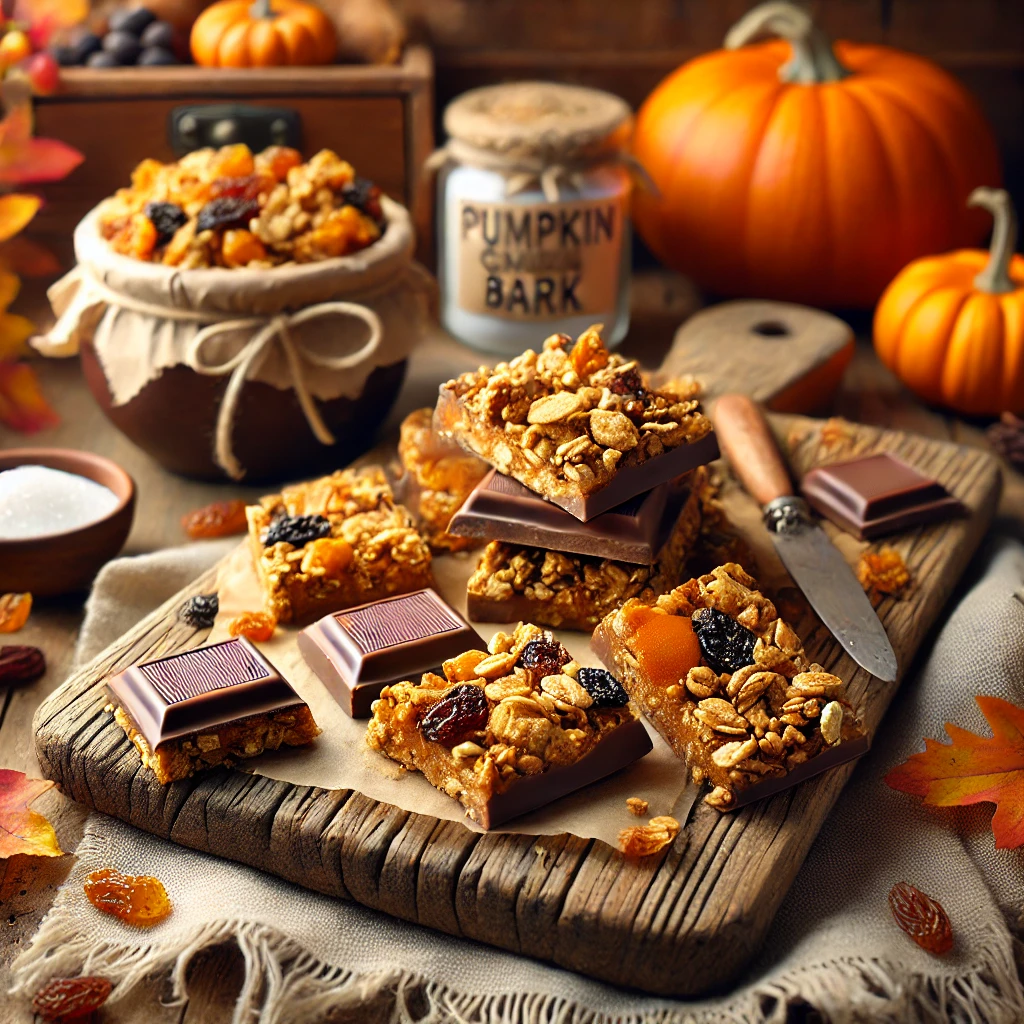 Pumpkin Spice Granola Bark Recipe