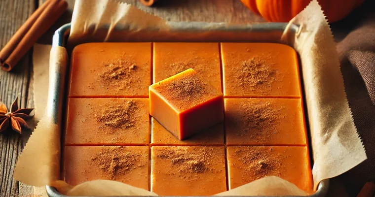 No-Bake Pumpkin Spice Fudge