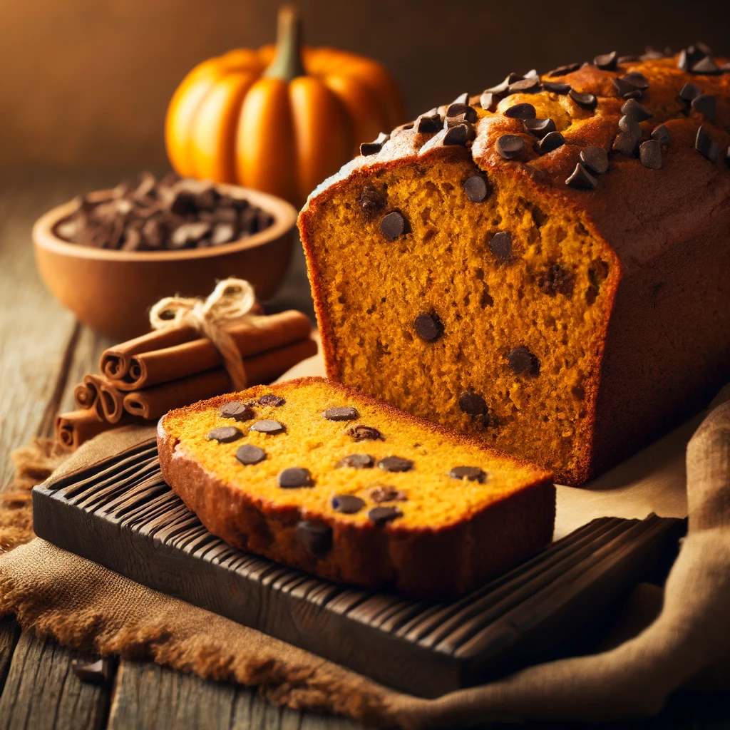 Chocolate Chip Pumpkin Bread