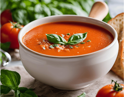 Creamy Tomato Basil Soup