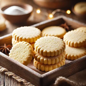 Classic Buttery Shortbread Cookies