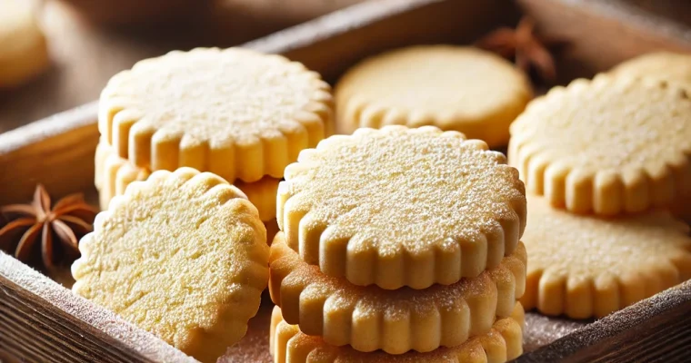 Classic Buttery Shortbread Cookies