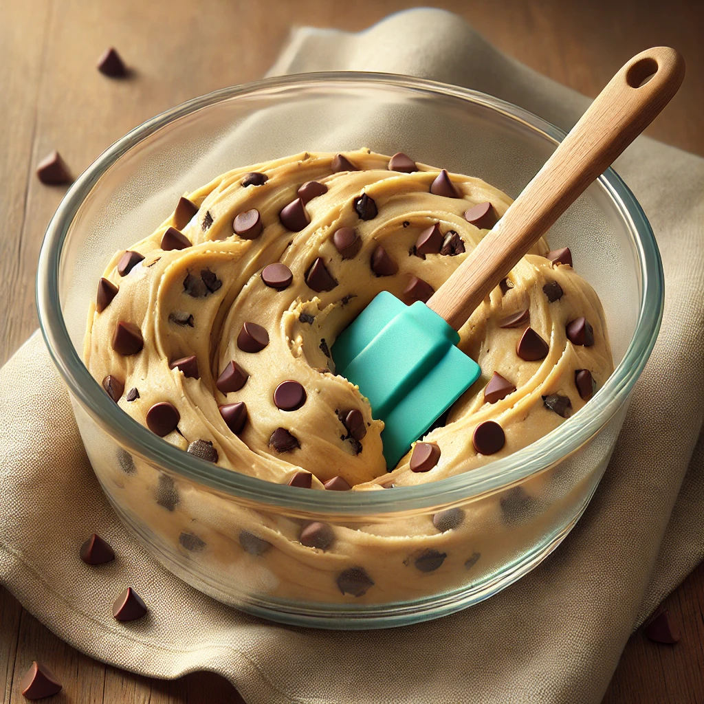 chewy chocolate chip batter