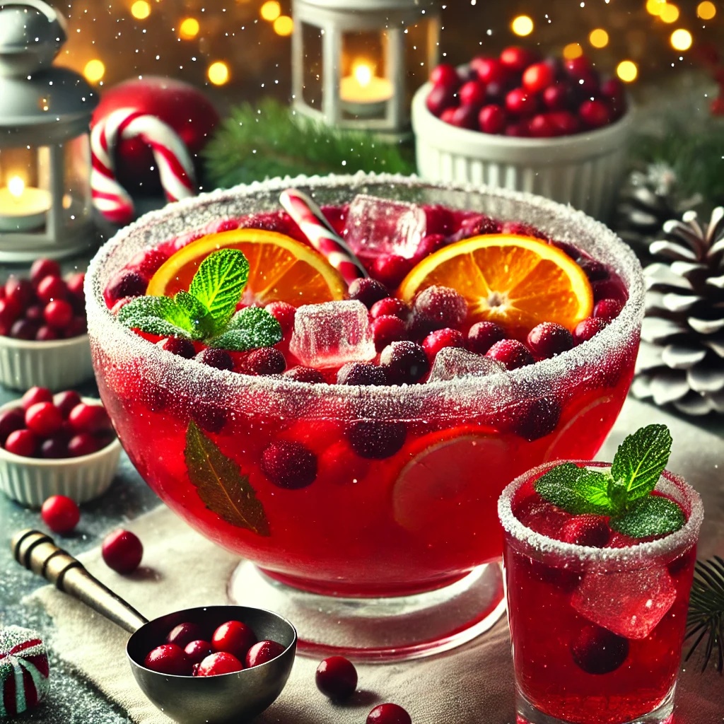 holiday festive punch