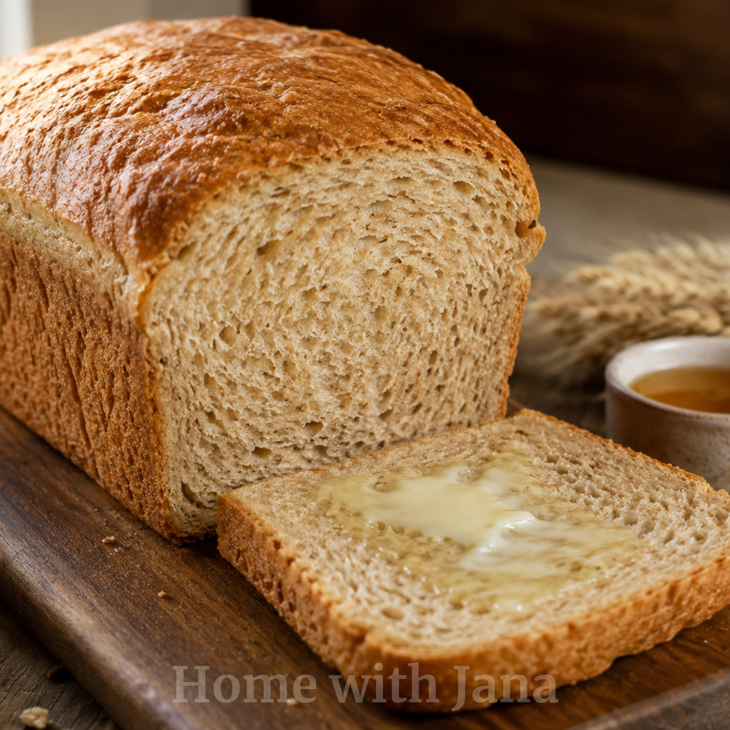 Homemade Honey Wheat Bread