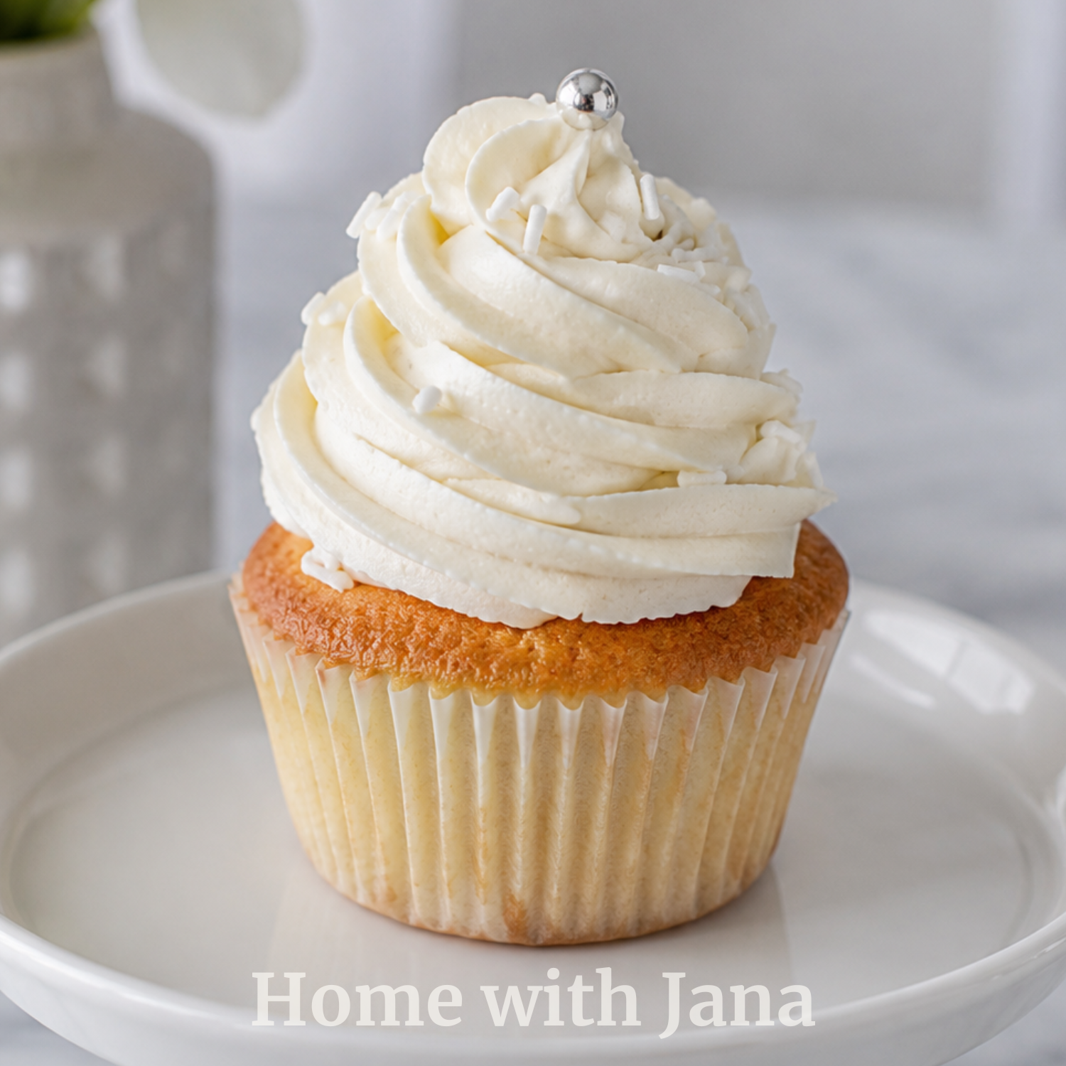 Classic Vanilla Cupcakes with Buttercream Frosting