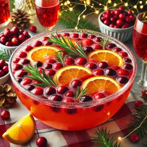 Cranberry orange punch