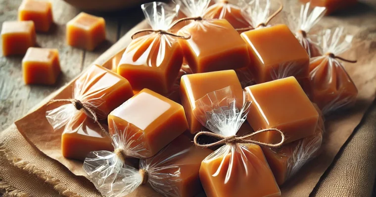 Creamy Homemade Caramel Candy