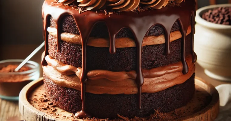 Triple Chocolate Cake