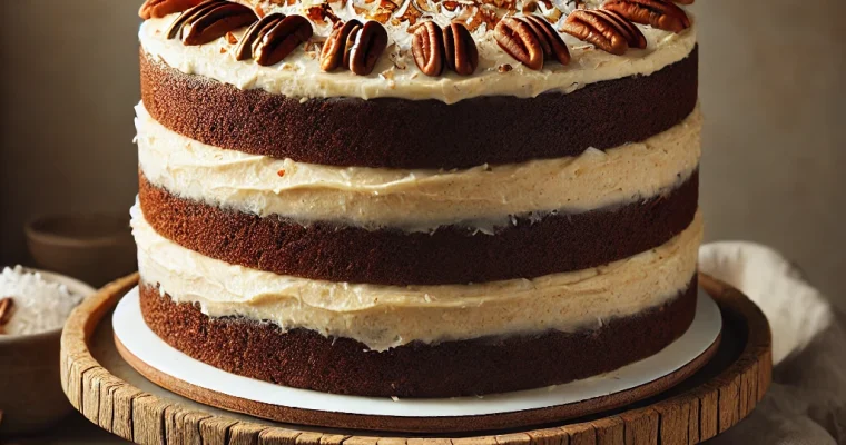 Classic German Chocolate Cake