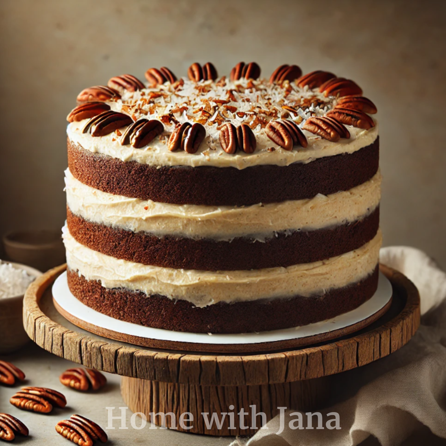 Classic German Chocolate Cake