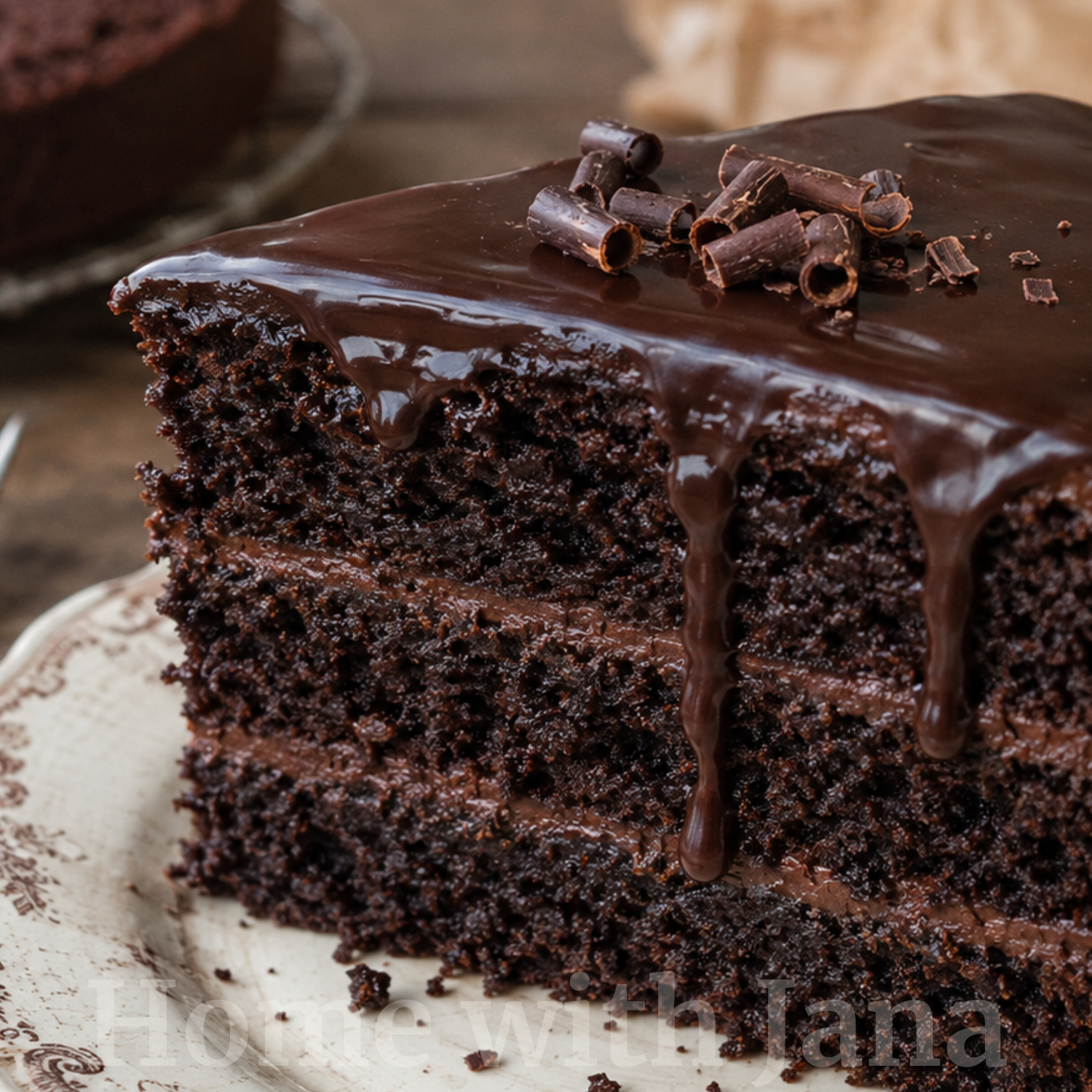 Triple Chocolate Cake