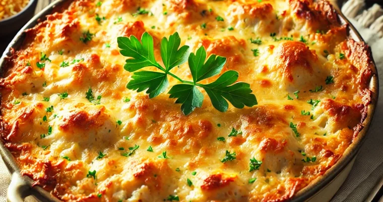 Cheesy Chicken and Rice Casserole
