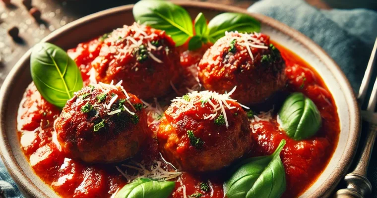 Homemade Italian Meatballs