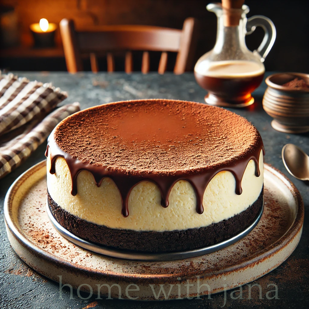 Irish Cream Chocolate Cheesecake