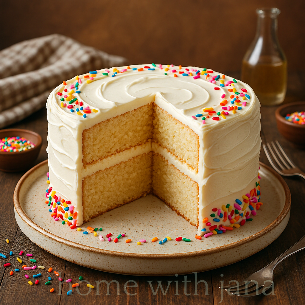 Vanilla Cake Recipe