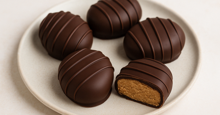 Homemade Chocolate Peanut Butter Eggs