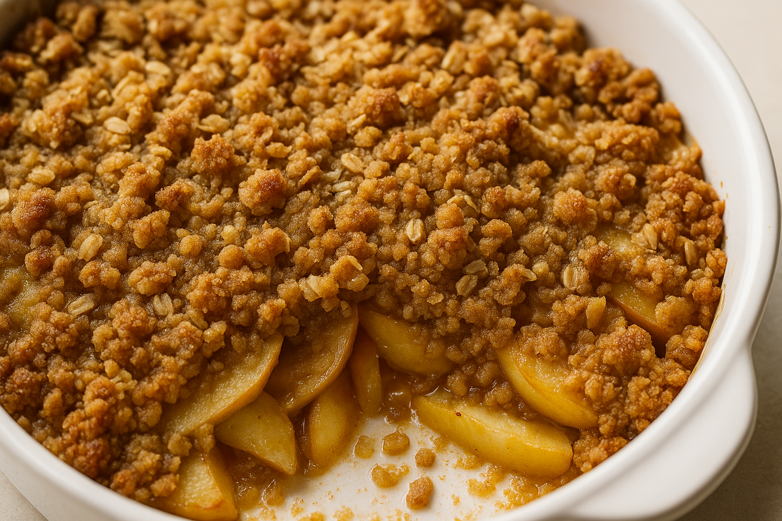 Classic Apple Crisp Recipe
