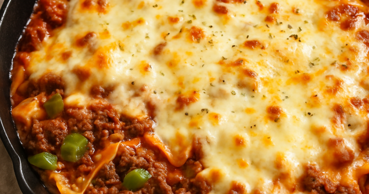 One-Pan Skillet Lasagna