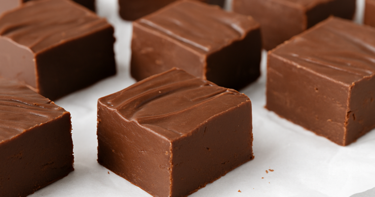 Easy 3-Ingredient Chocolate Fudge