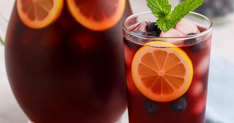Blueberry Iced Tea