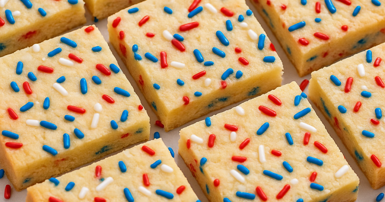 Firecracker Cookie Bars