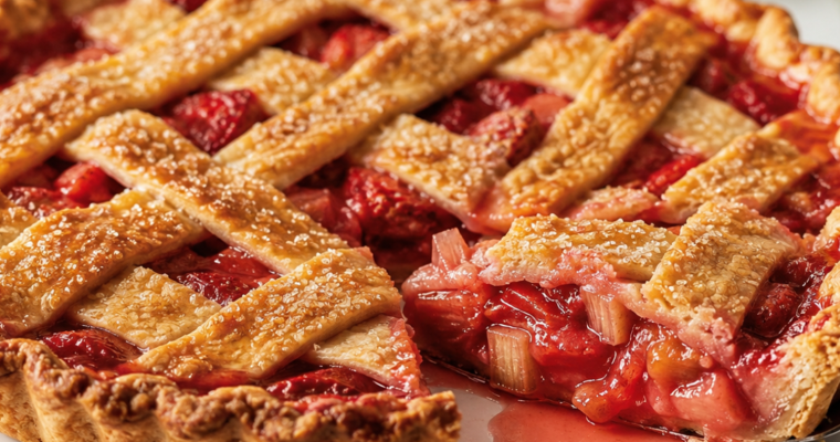 Ultimate Strawberry Rhubarb Pie Recipe