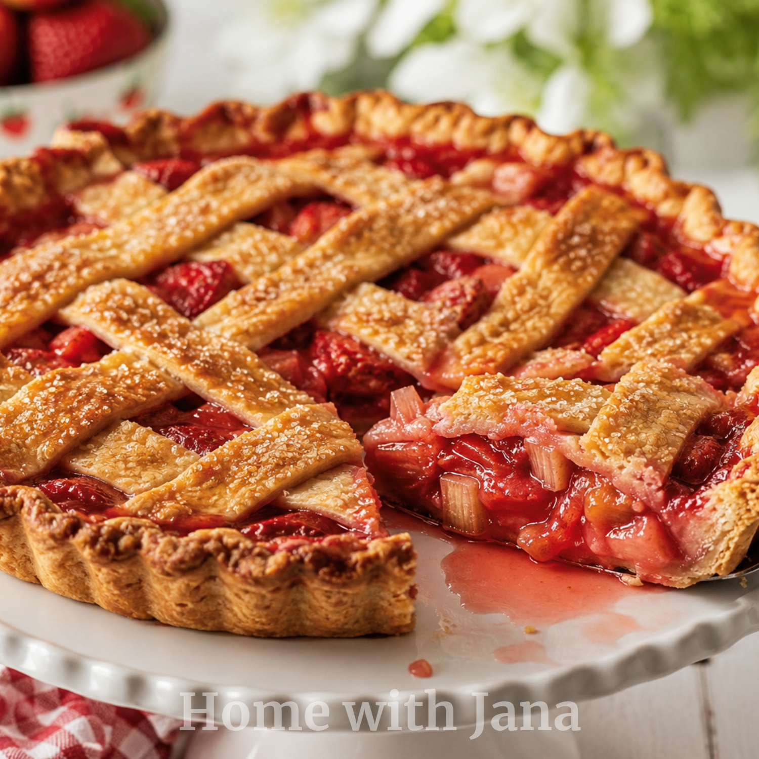 Ultimate Strawberry Rhubarb Pie Recipe