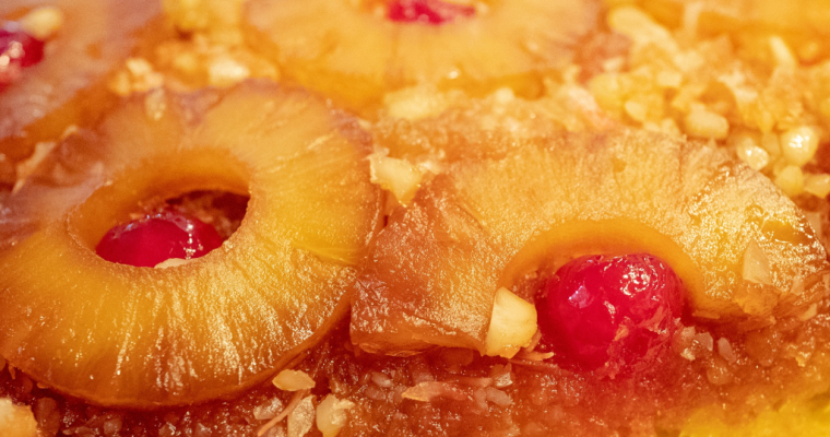 Quick Pineapple Upside Down Cake