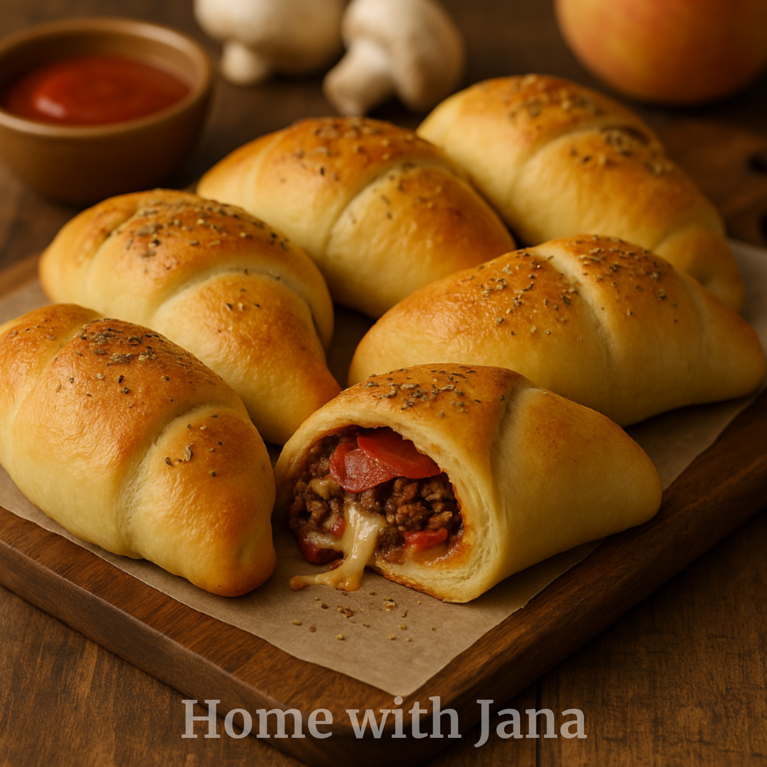 Pizza Crescent Rolls