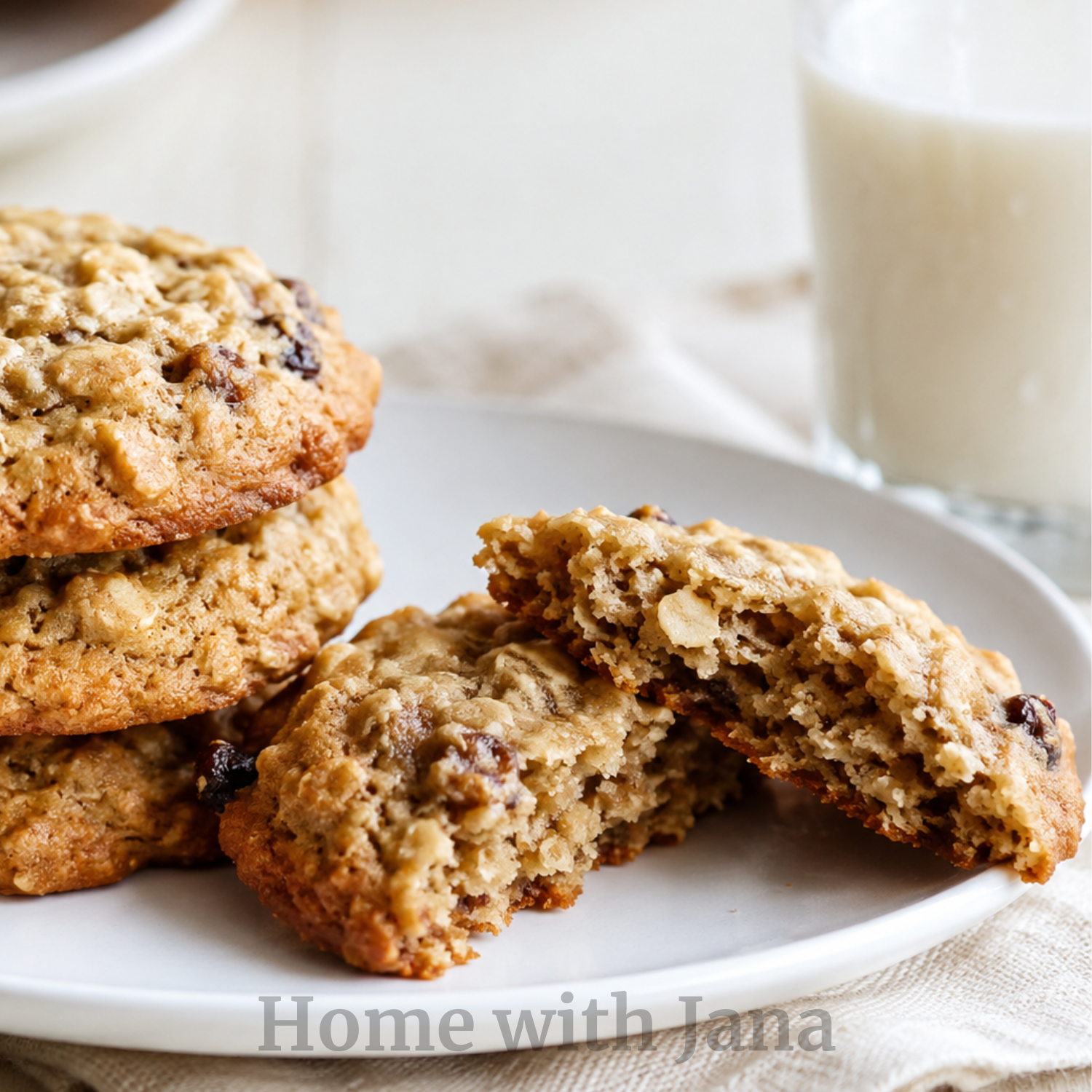 Classic Oatmeal Cookies