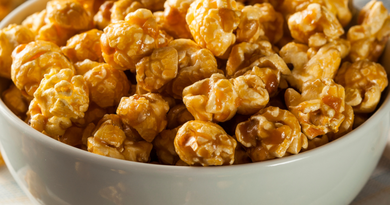 Old-Fashioned Caramel Popcorn