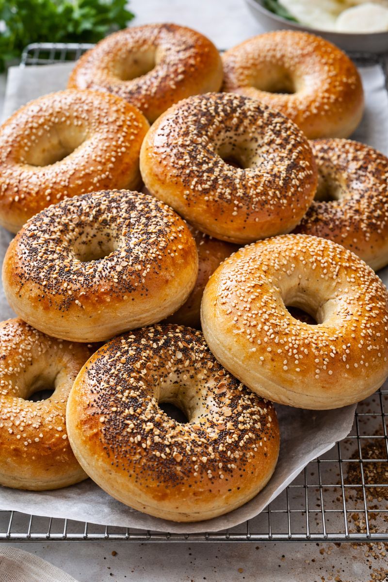 Homemade New York–Style Bagels