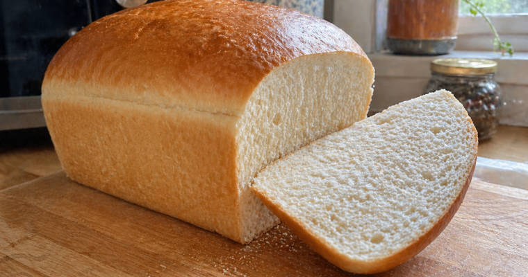 Soft Sandwich Bread (Bread Machine Dough Method)