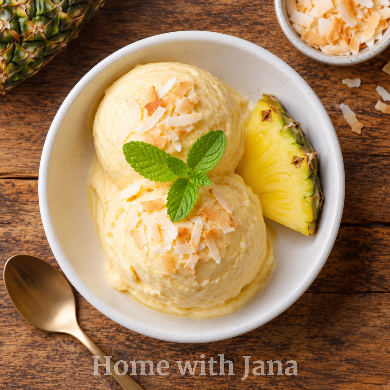 Pineapple Nice Cream