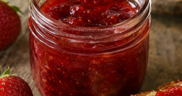 Easy Strawberry Jam Without Pectin