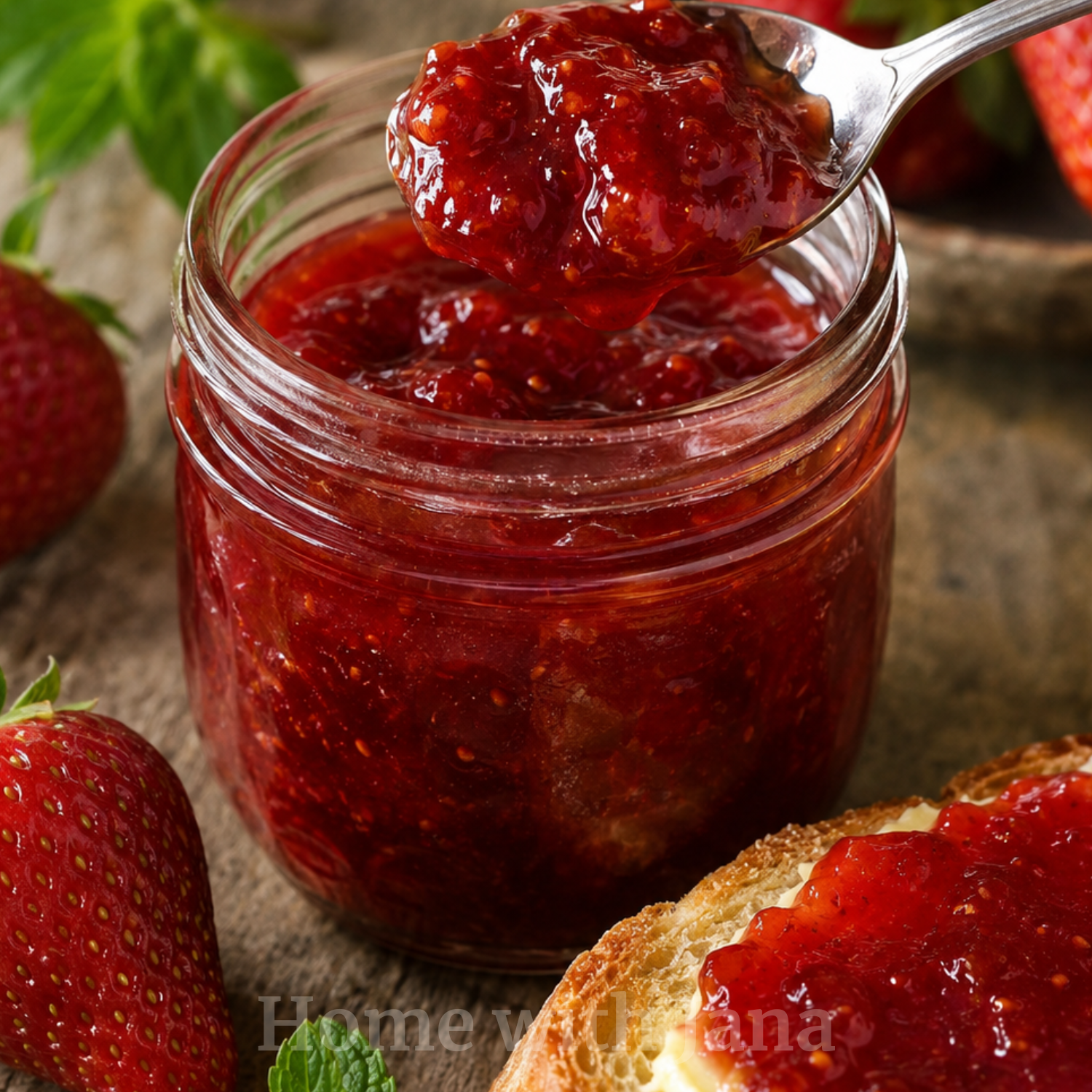 Easy Strawberry Jam Without Pectin