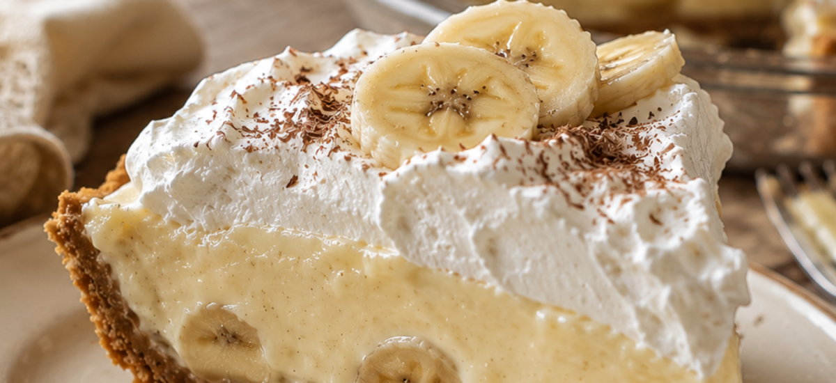 Homemade Banana Cream Pie