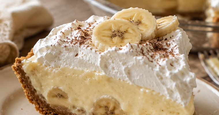 Homemade Banana Cream Pie